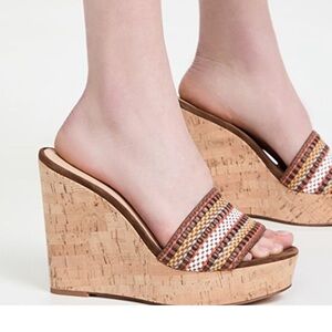 Verónica Beard Dali Woven wedge sandal